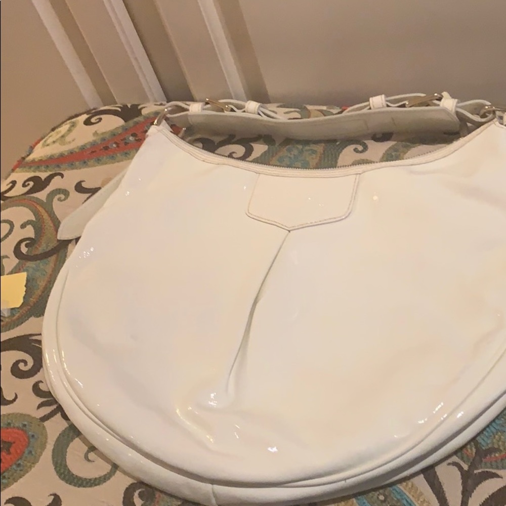 Patent Leather Dooney Hobo Bag